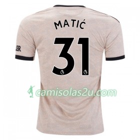 Camisolas de Futebol Manchester United Nemanja Matic 31 Equipamento Alternativa 2019/20 Manga Curta